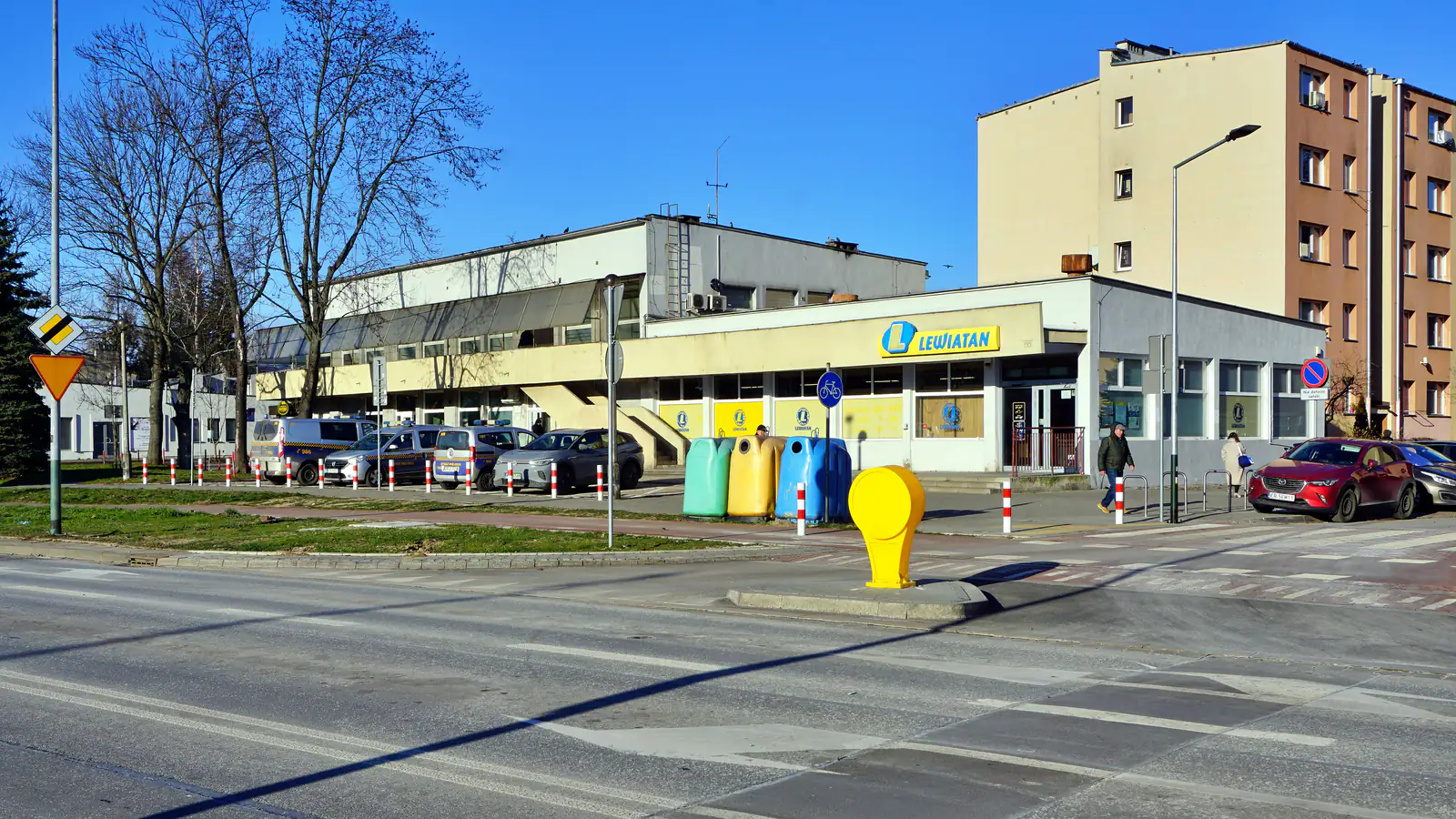 Zabudowa przy ul. Piotra Stachiewicza na Prądniku Białym w Krakowie
