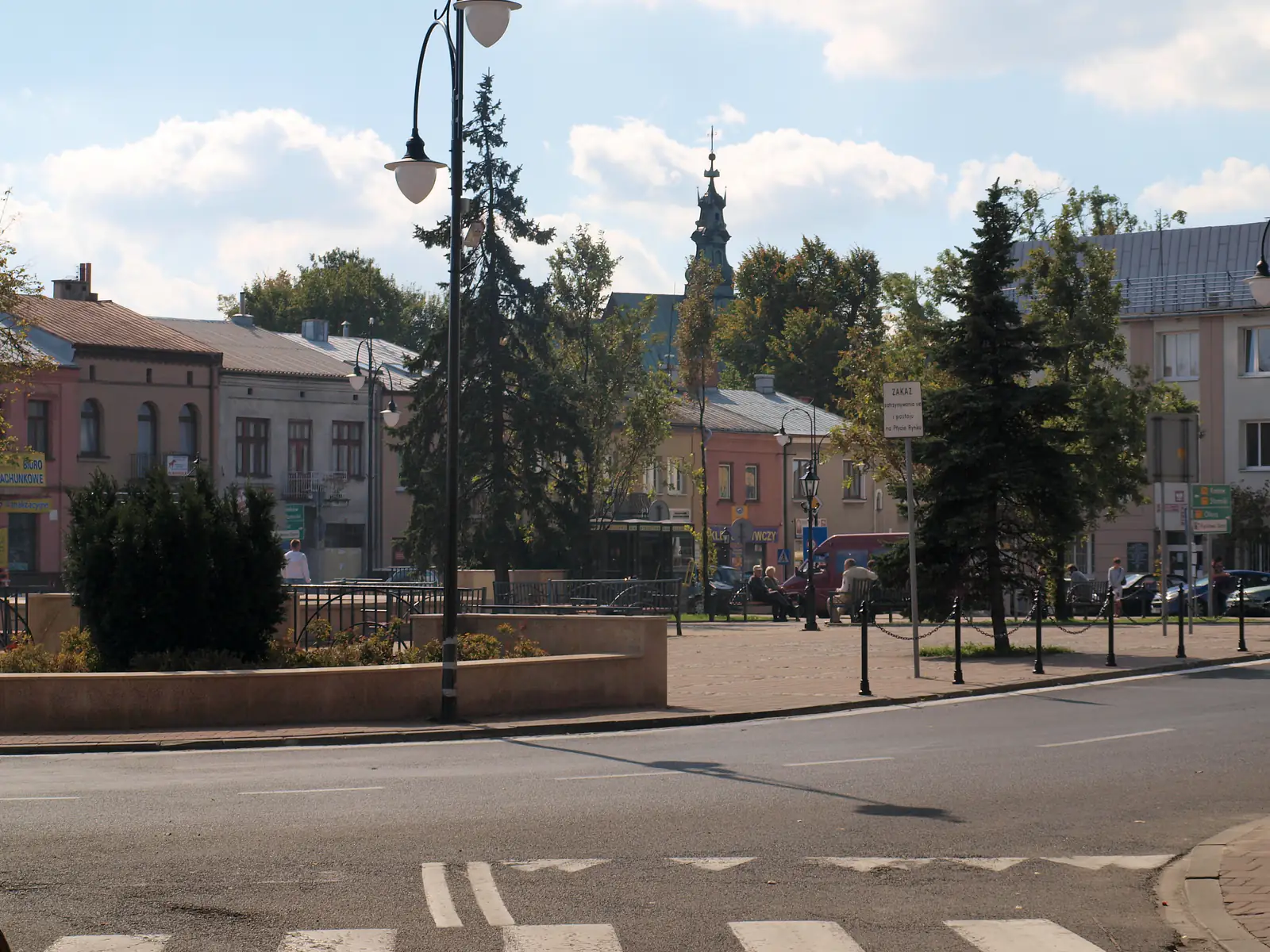 Rynek w Skale – centrum miejscowości gminy Skała w powiecie krakowskim