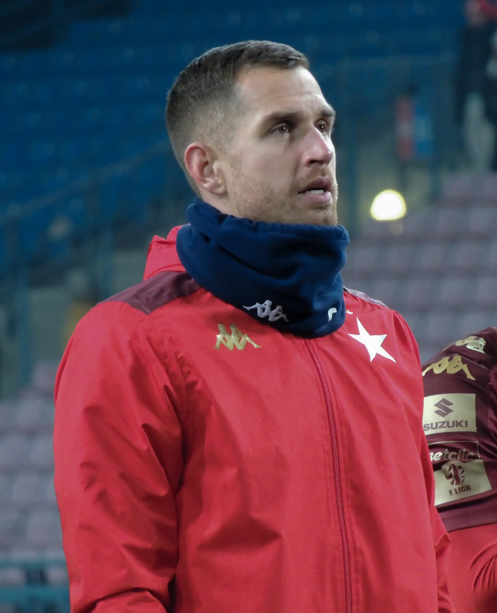 Alan Uryga, kapitan Wisły Kraków, luty 2026 — zdjęcie ilustracyjne