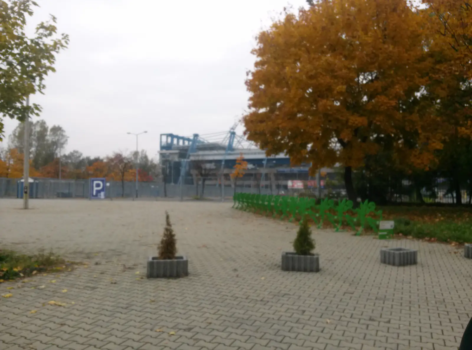 Stadion Miejski im. Henryka Reymana w Krakowie, stadion Wisły Kraków przy ul. Reymonta, październik 2015 — zdjęcie ilustracyjne