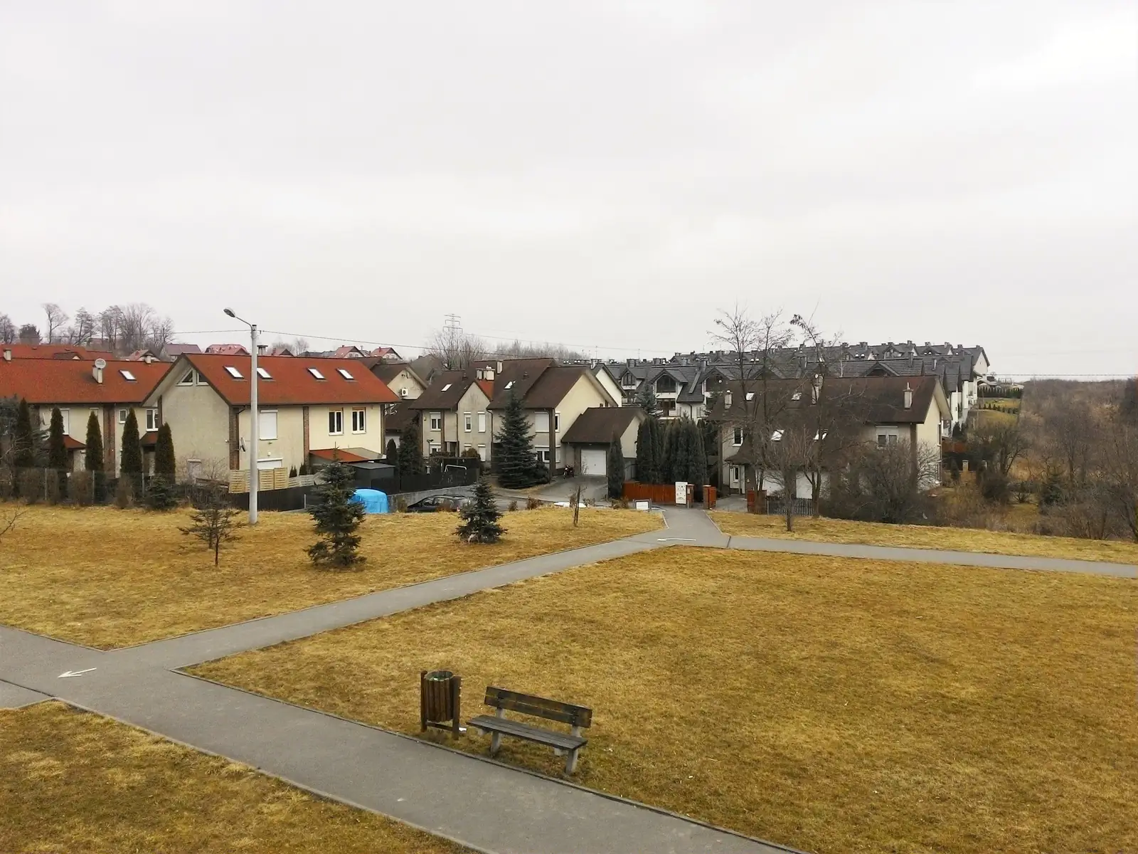 Zabudowa mieszkaniowa w Zielonkach